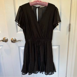 Mi Ami (Francesca's Collections) Black Sparkle Dress